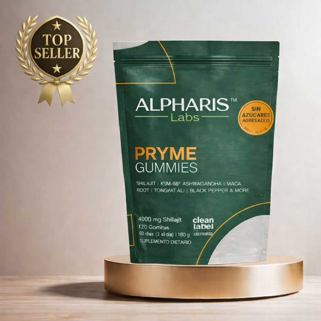 Gomitas PRYME:  Cuando rendir bien vuelve a ser Natural