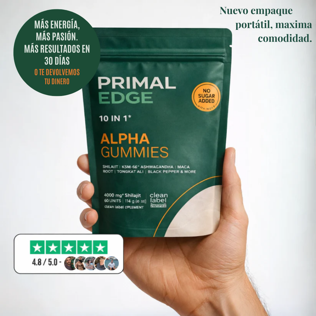 Gomitas ALPHA: Energía, Enfoque y Rendimiento
