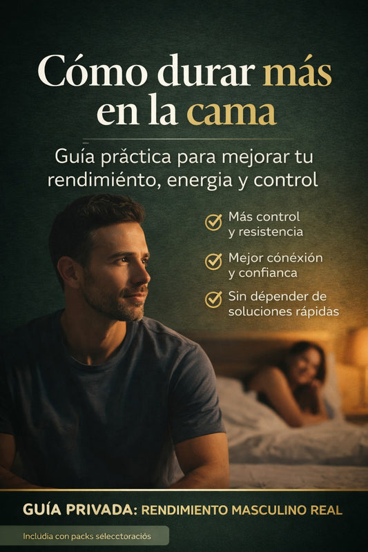 Guía privada de rendimiento masculino