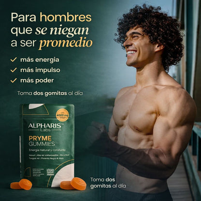 Gomitas PRYME:  Cuando rendir bien vuelve a ser Natural