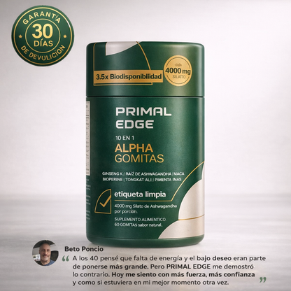 Gomitas ALPHA: Potencia Masculina y Energia Extrema